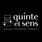 Logo de l'association Quinte et Sens, Musique, Patrimoine et vignoble